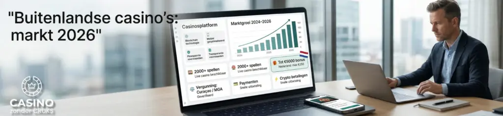 Buitenlandse casino's en marktontwikkelingen in 2026