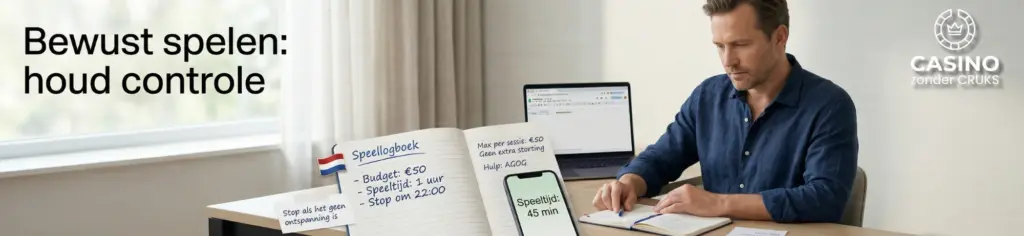 Bewust omgaan met gokken bij een casino zonder Cruks